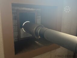  Wamlufofen 35 KW !MIT KAMIN UND ROHREN!