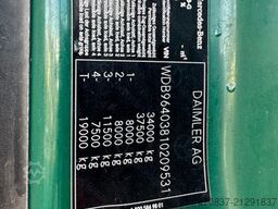 MERCEDES-BENZ Arocs 3240 / 8x2x6 / Faun Rotopresss