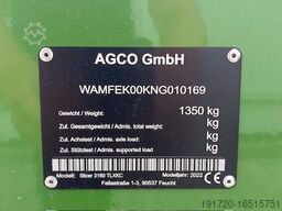 Fendt Slicer 3160 TLXKC