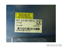 Indramat RAC 2.3-150-380-A-00-W1 Spindle Drive