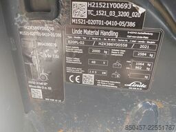 Linde E20PL-02 2021y/ 4.1m/ 2750mh