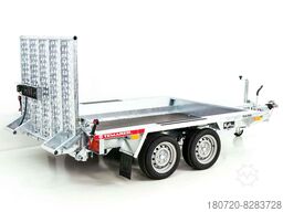 Temared Baumaschinenanhänger Builder 153x260cm 2,7t Rampe
