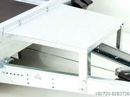 Temared Baumaschinenanhänger Builder 153x260cm 2,7t Rampe