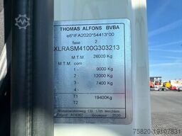 DAF CF 410 6X2 M4SN3 OPRIJWAGEN / MACHINE TRANSPORT...