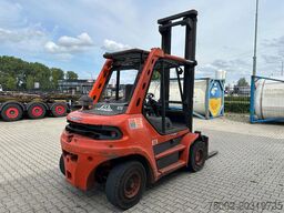 Linde H80D-03 FORKLIFT, 8000KG, duplex, 6 cil. Deutz ...
