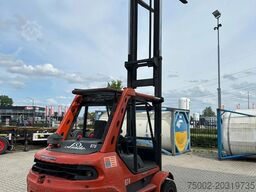 Linde H80D-03 FORKLIFT, 8000KG, duplex, 6 cil. Deutz ...