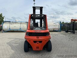 Linde H80D-03 FORKLIFT, 8000KG, duplex, 6 cil. Deutz ...