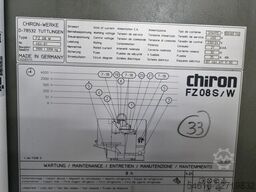 CHIRON FZ08W, 2 x 4th axis