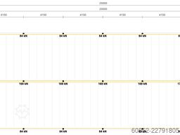 10x25m Lagerbühne , Belastung : 500kg/qm Unterkante: 3,0m , ca. 250qm Systembühne