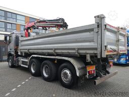 Mercedes-Benz Arocs 3643 | 8X4 Tridem | 3 Side Tipper | Fassi...