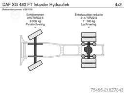 DAF XG 480 FT Intarder