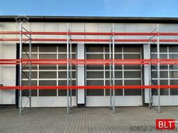 ca. 100,16 lfm. Palettenregale H: 550cm Fachlast : 3000 kg , 432 Palettenplätze