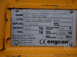 Caterpillar M316F - mobile excavator - Tilrotator Engcon