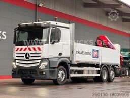 MERCEDES-BENZ Actros 2545 6x2 Lift-Lenk + HMF2320 Ladekran