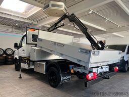 MERCEDES-BENZ Sprinter Kipper + HIAB Kran * Zul-Ges=3.500kg+