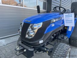 SOLIS 20 minitractor NIEUW (18.5 PK mitsubishi) incl gazonbanden