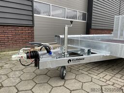 VLEMMIX machinetransporter 3500 kg 400 x 180 NIEUW 2 asser