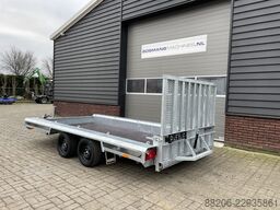 VLEMMIX machinetransporter 3500 kg 400 x 180 NIEUW 2 asser