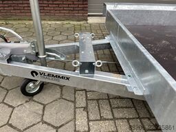 VLEMMIX machinetransporter 3500 kg 400 x 180 NIEUW 2 asser