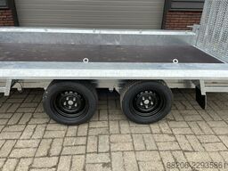 VLEMMIX machinetransporter 3500 kg 400 x 180 NIEUW 2 asser