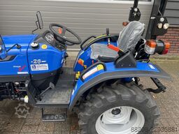 SOLIS 26 minitractor NIEUW brede landbouwbanden