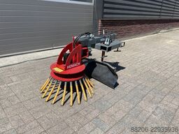 HEMACH hydr. onkruidborstel voor shovel / heftruck NIEUW