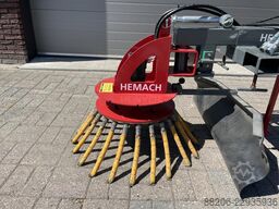 HEMACH hydr. onkruidborstel voor shovel / heftruck NIEUW