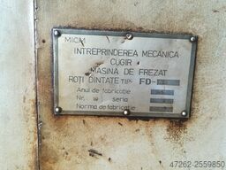 Cugir Romania gear hobbings FD 1250, 800, 500, 320