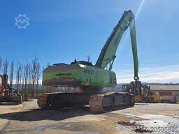 Sennebogen 850R with hydraulic rotating grapple