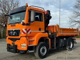 MAN TGS 18.360 4x4 Kipper Kran PALFINGER Winterd.