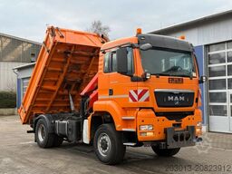 MAN TGS 18.360 4x4 Kipper Kran PALFINGER Winterd.