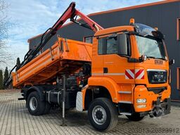 MAN TGS 18.360 4x4 Kipper Kran PALFINGER Winterd.