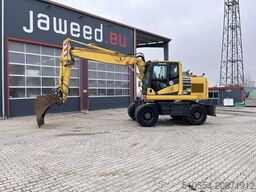 Komatsu PW 160-11 Straßenzulassung + Anhängerkupplung