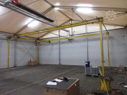Stahl Portalkran Brückenkran Kettenzug NL 250Kg Stahlbau 12x5,6m IPE240 P300