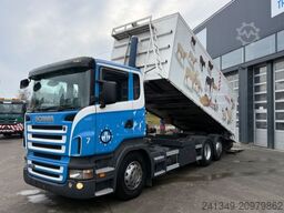 SCANIA R420 6x2 Kippkasten Gebläse & Schleuse