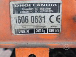 Mercedes-Benz Antos 1924L Huif + Klep Dhollandia 2000 KG Euro 6