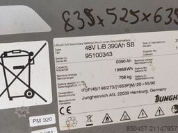 Jungheinrich EFG 213 LI ION 2022y/ 3.3m/ 6883h/ 4v