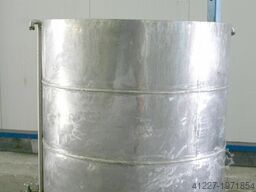 Edelstahl 1,3 m³
