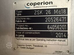 Coperion GmbH ZSK 26 Mc18 40L/D