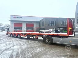 KÄSSBOHRER SPA Mega Tele Plattform Auflieger mit Radmulden