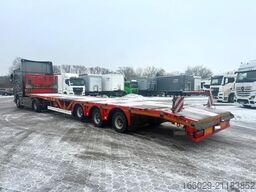 KÄSSBOHRER SPA Mega Tele Plattform Auflieger mit Radmulden