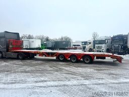 KÄSSBOHRER SPA Mega Tele Plattform Auflieger mit Radmulden