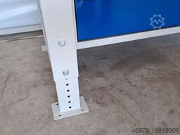 Werkbank Arbeitstisch Schubladenschrank Breite: ca. 1.725 mm Tiefe: ca. 750 mm