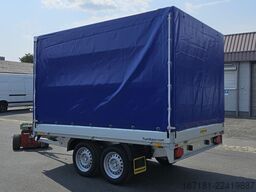 HUMBAUR HT 25 31 18mit Plane 1800mm und Gitteraufsatz