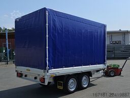 HUMBAUR HT 25 31 18mit Plane 1800mm und Gitteraufsatz
