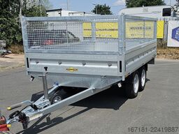 HUMBAUR HT 25 31 18mit Plane 1800mm und Gitteraufsatz