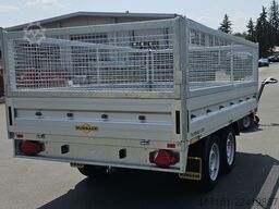 HUMBAUR HT 25 31 18mit Plane 1800mm und Gitteraufsatz