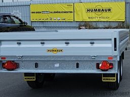 HUMBAUR HT 25 31 18mit Plane 1800mm und Gitteraufsatz