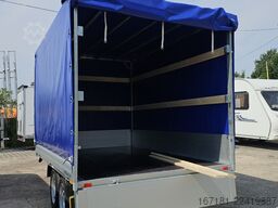 HUMBAUR HT 25 31 18mit Plane 1800mm und Gitteraufsatz