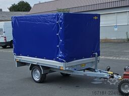 HUMBAUR HU 152314 mit Plane und Spriegel 1300mm